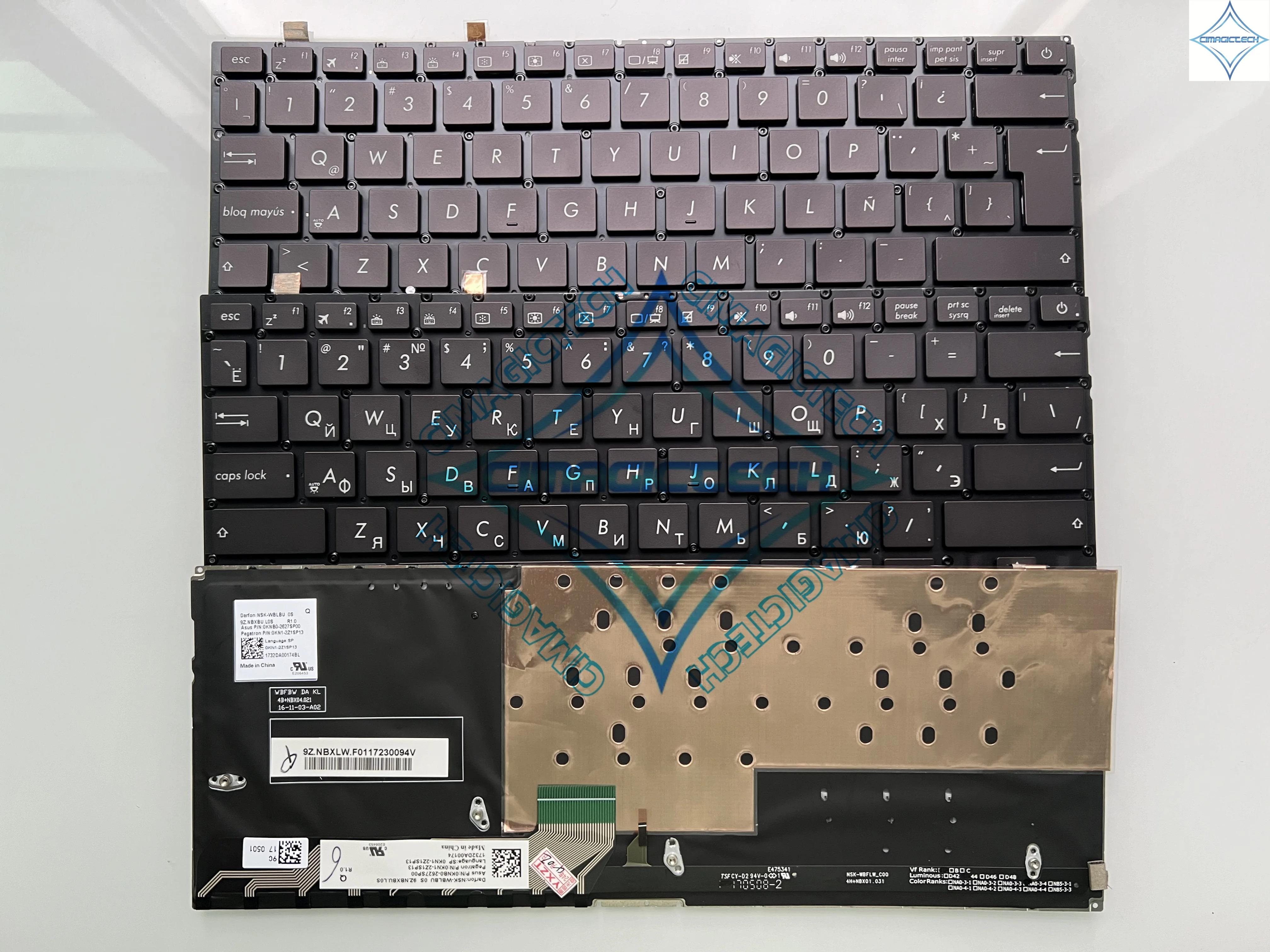 ASUS ZenBook Ű RU þƾ ƾ LA ξ SP Ʈ, UX430 UX430U UX430UQ UX430UA UX430UAR UX430UN U4100U Ű, ǰ